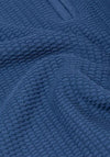 Remus Uomo Long Sleeve Quarter Zip Sweater, Blue