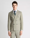 Remus Uomo Marine Double Breasted Suit Jacket, Light Green
