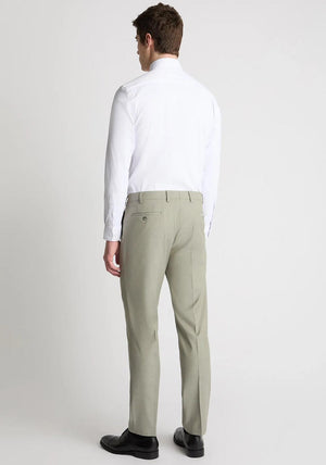 Remus Uomo Marine Slim Leg Trousers, Light Green