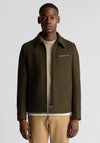 Remus Uomo Oakley Italian Wool Blend Jaket, Dark Green