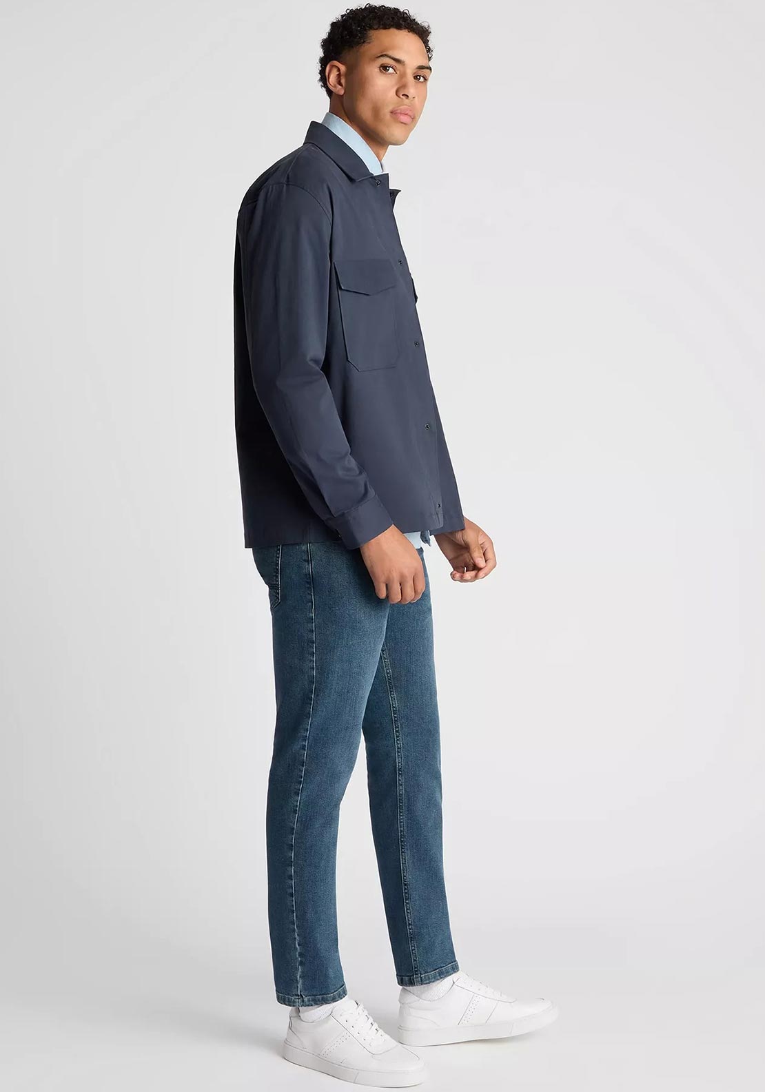 Remus Uomo Paolo Overshirt, Navy