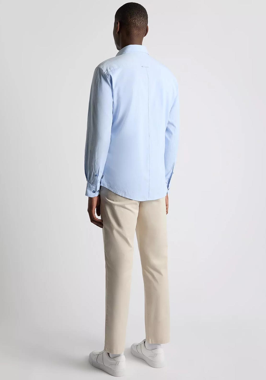 Remus Uomo Parker Oxford Shirt, Powder Blue