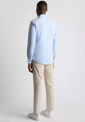 Remus Uomo Parker Oxford Shirt, Powder Blue