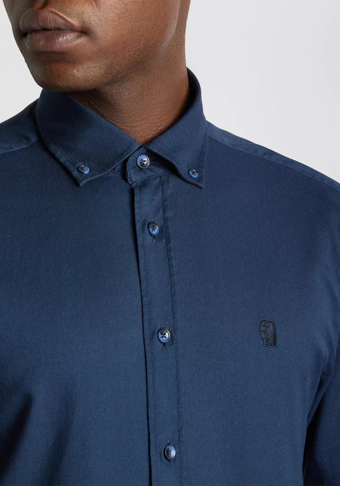Remus Uomo Parker Oxford Shirt, Navy