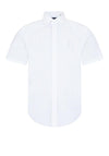 Remus Uomo Parker Short Sleeve Oxford Shirt, White