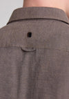 Remus Uomo Parker Tapered Long Sleeve Shirt, Brown