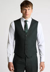 Remus Uomo Peppe Mix & Match Waistcoat, Dark Green