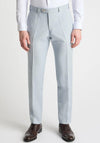 Remus Uomo Peppe Tapered Fit Trousers, Light Blue