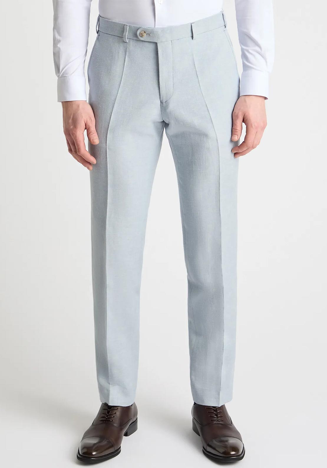Remus Uomo Peppe Tapered Fit Trousers, Light Blue