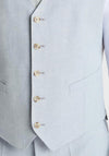 Remus Uomo Peppe Waistcoat, Light Blue