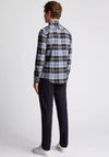 Remus Uomo Rome Plaid Shirt, Dark Blue Multi