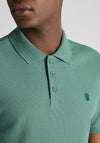 Remus Uomo Textured Polo Shirt, Green