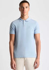 Remus Uomo Textured Polo Shirt, Sky Blue