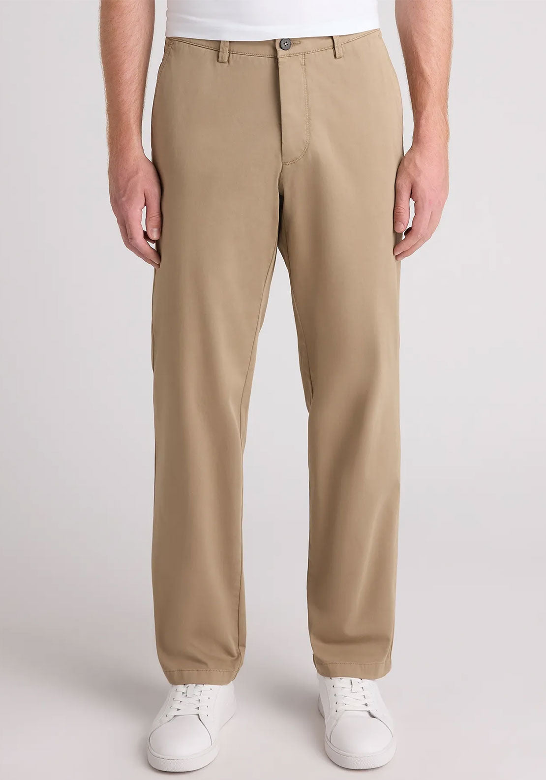 Remus Uomo Ryhan Straight Leg Chinos, Beige
