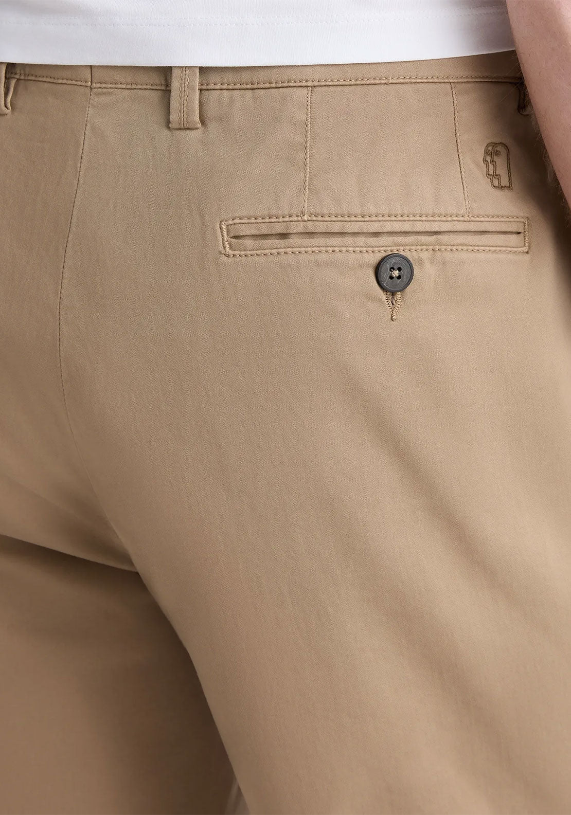 Remus Uomo Ryhan Straight Leg Chinos, Beige