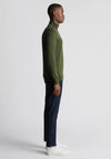 Remus Uomo Roll Neck Sweater, Dark Green