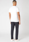 Remus Uomo Savino Linen Blend Trousers, Navy