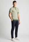 Remus Uomo Slim Fit Knitted Polo Shirt, Khaki