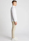 Remus Uomo Tapered Fit Linen Blend Shirt, White