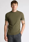 Remus Uomo Crew Neck Tapered Fit T-Shirt, Green