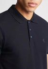 Remus Uomo Textured Polo Shirt, Navy