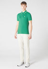 Remus Uomo Tipped Collar Polo Shirt, Green