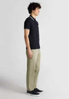 Remus Uomo Tipped Collar Polo Shirt, Navy