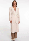 Rino & Pelle Luana Tailored Belted Coat, Cream