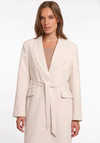 Rino & Pelle Luana Tailored Belted Coat, Cream