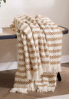 Riva Hoem Clynne Super Soft Woven 130x180cm Throw, Brown