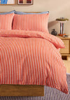 FELIX SEERSUCKER SKS DS ORANGE
