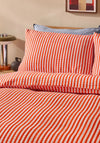 FELIX SEERSUCKER SKS DS ORANGE