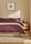 TEXTURED COTTON SKS DS CHOCOLATE