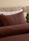 TEXTURED COTTON SKS DS CHOCOLATE