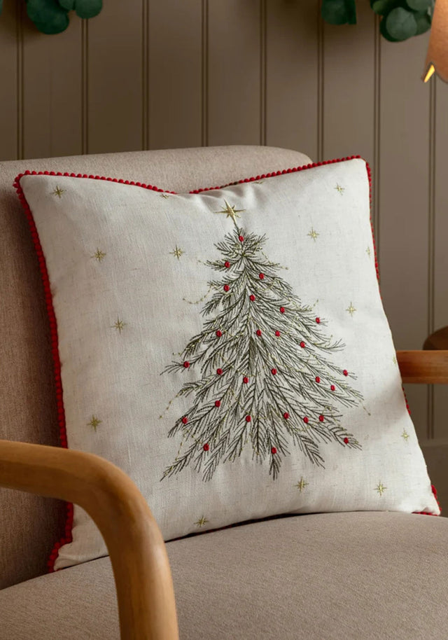 TWINKLING TREE 45 X 45 FEATHER CUSHION