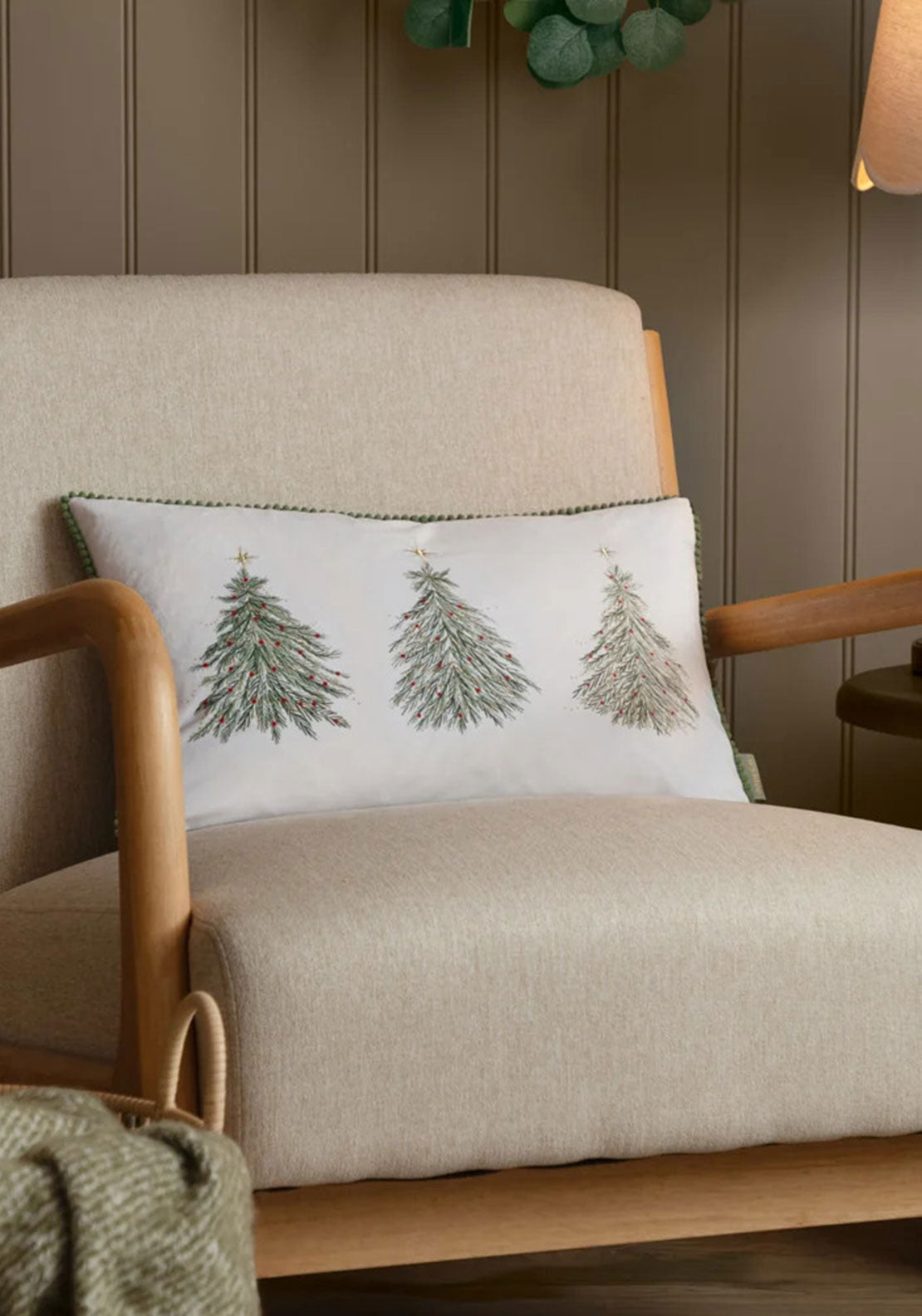 TWINKLING TREE  TRIO 30 X 50 FEATHER CUSHION