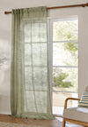 CIRRUS WVN SHEER CURTAIN PANEL EUC  290 X 250CM