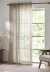 CIRRUS WOVEN SHEER CURTAINS 290 X 250 LINEN