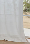 CIRRUS WVN SHEER CURTAIN PANEL SNOW 290 X 250