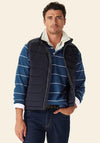 R.M WILLIAMS Albany Stripe Rugby Shirt, Blue