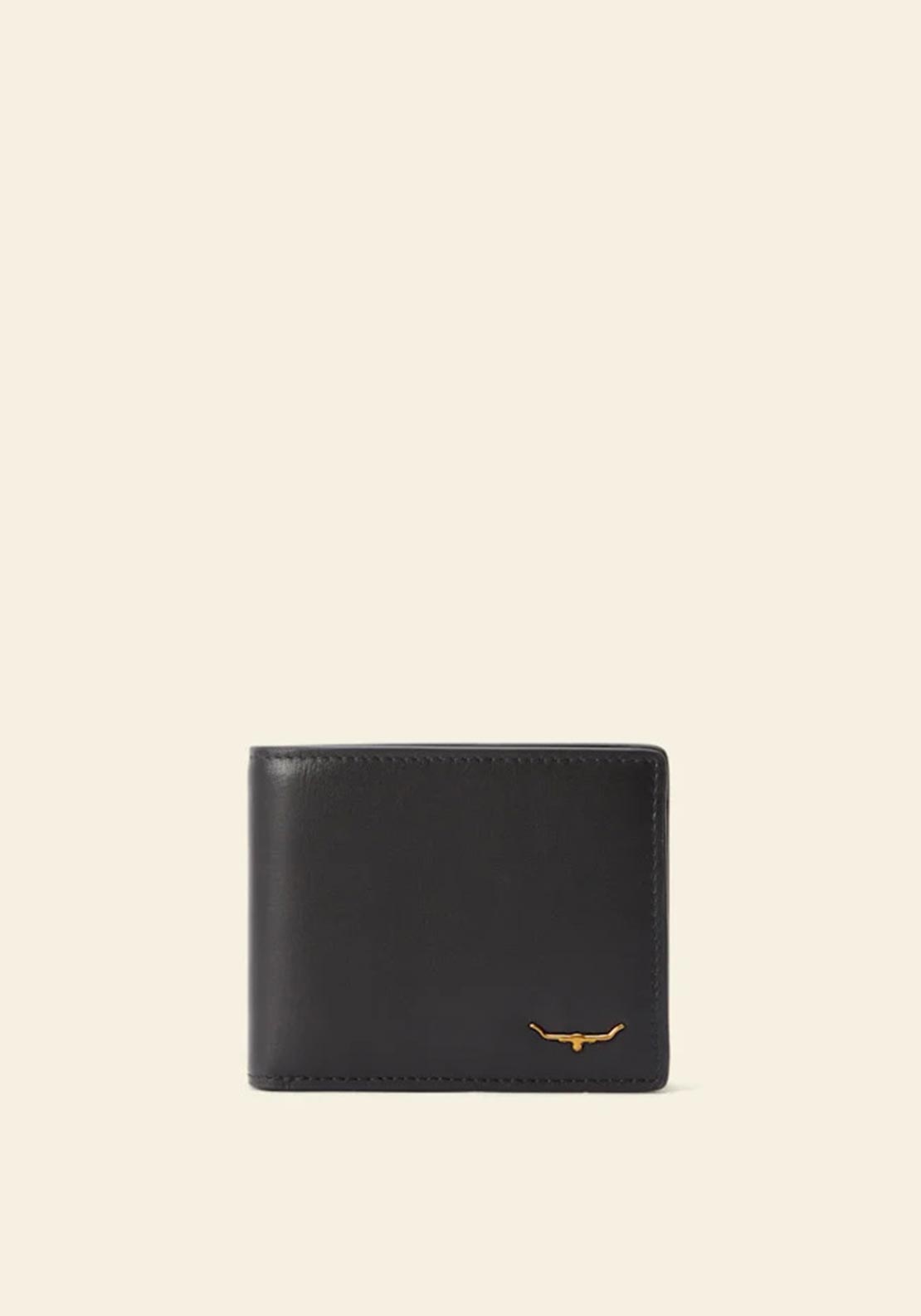R.M WILLIAMS Bifold Wallet with Pocket, Black - McElhinneys