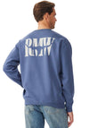 R.M WILLIAMS Branded Crew Neck Sweatshirt, Blue