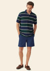 R.M WILLIAMS Bright Polo Shirt, Green & Navy