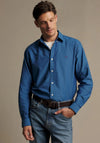 R.M Williams Clapton Oxford Shirt, Blue