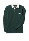 R.M WILLIAMS Classic RMW Rugby Shirt, Pine Green