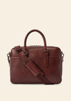 R.M WILLIAMS Farrier Signature Briefcase, Whiskey Brown