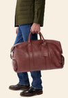 R.M WILLIAMS Farrier Overnight Bag, Whiskey Brown