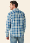 R.M WILLIAMS Flinton Check Shirt, Sky Blue