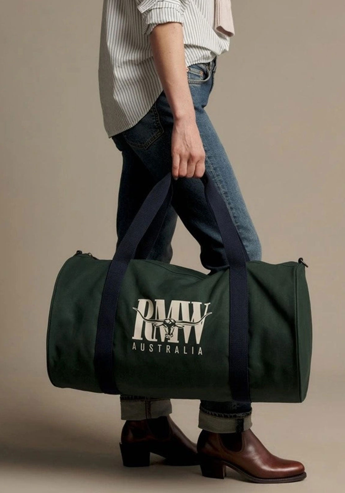 R.M WILLIAMS Heritage Bag, Pine Green