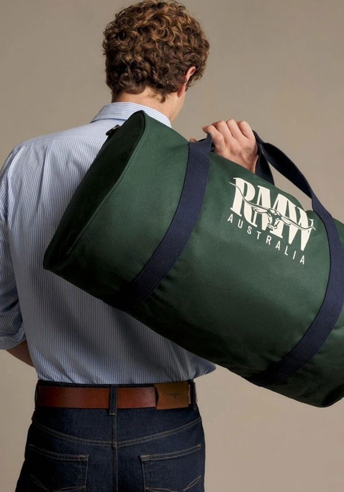 R.M WILLIAMS Heritage Bag, Pine Green